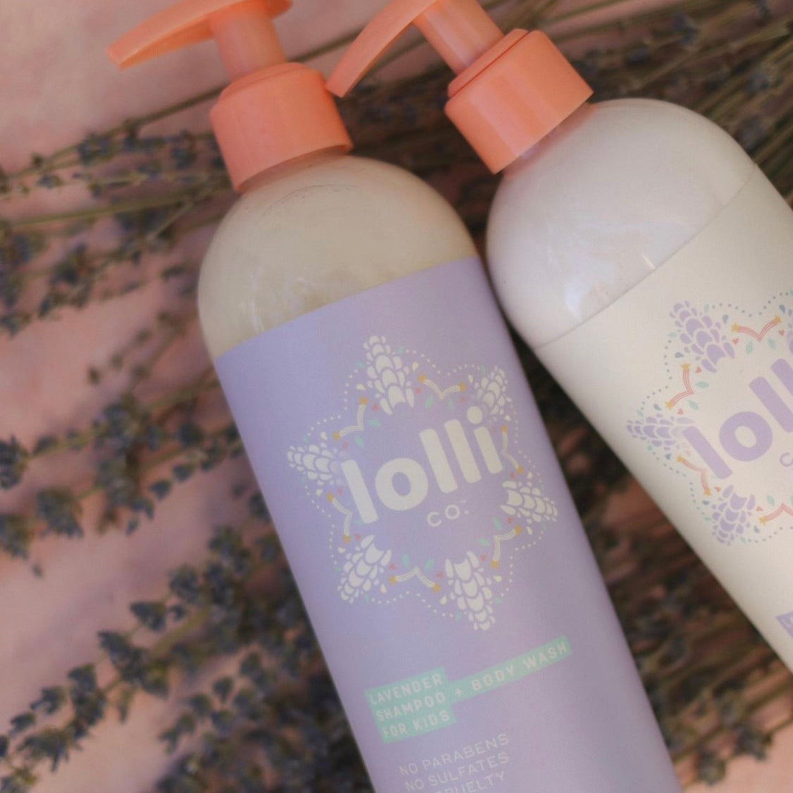 Lolli Co Lavender Shampoo + Body Wash for Kids
