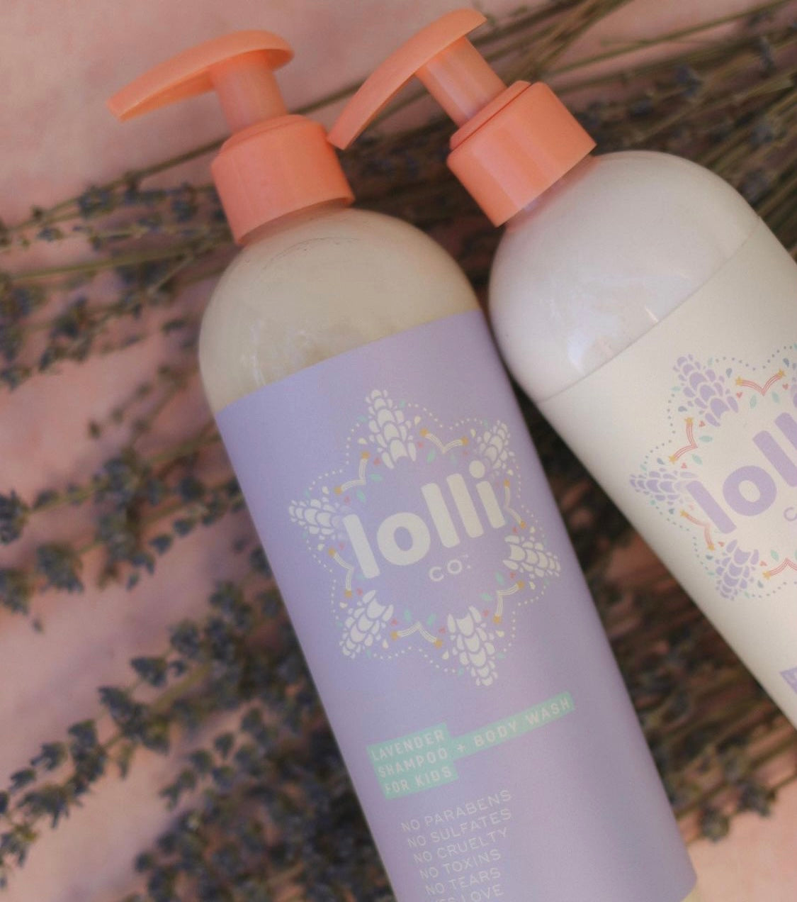 Lolli Co Lavender Shampoo + Body Wash for Kids