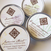 Unearth Malee Lavender Chai Organic Lotion Bar