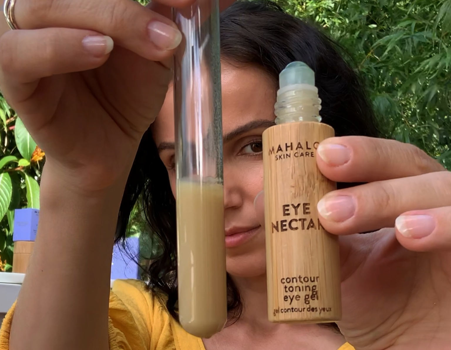 MAHALO Skin Care Eye Nectar Contour Toning Gel