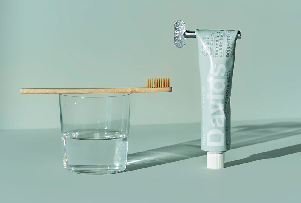 Davids Premium Natural Toothpaste • Peppermint