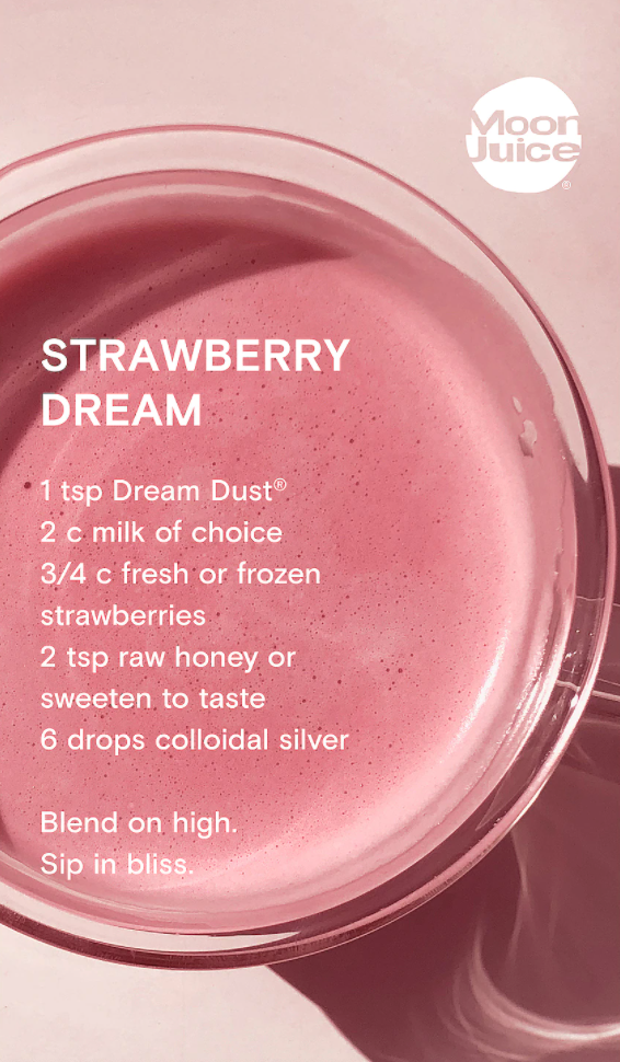 Moon Juice Dream Dust Recipe | Strawberry Dream