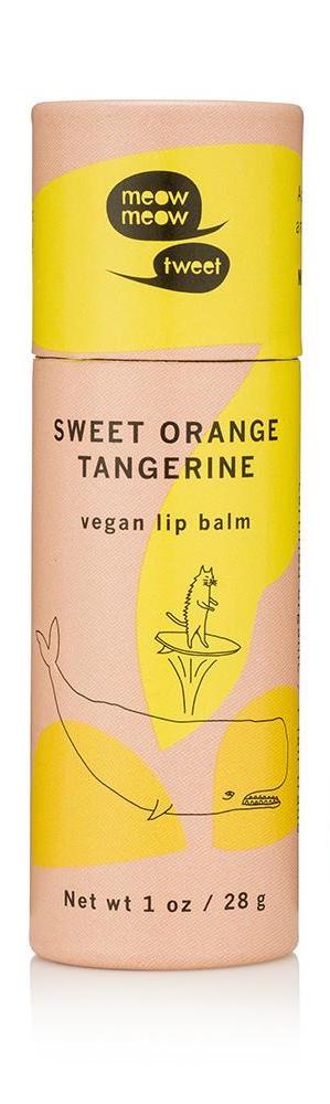 Sweet Orange Tangerine Vegan Lip Balm
