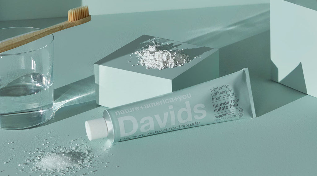 Davids Premium Natural Toothpaste • Peppermint