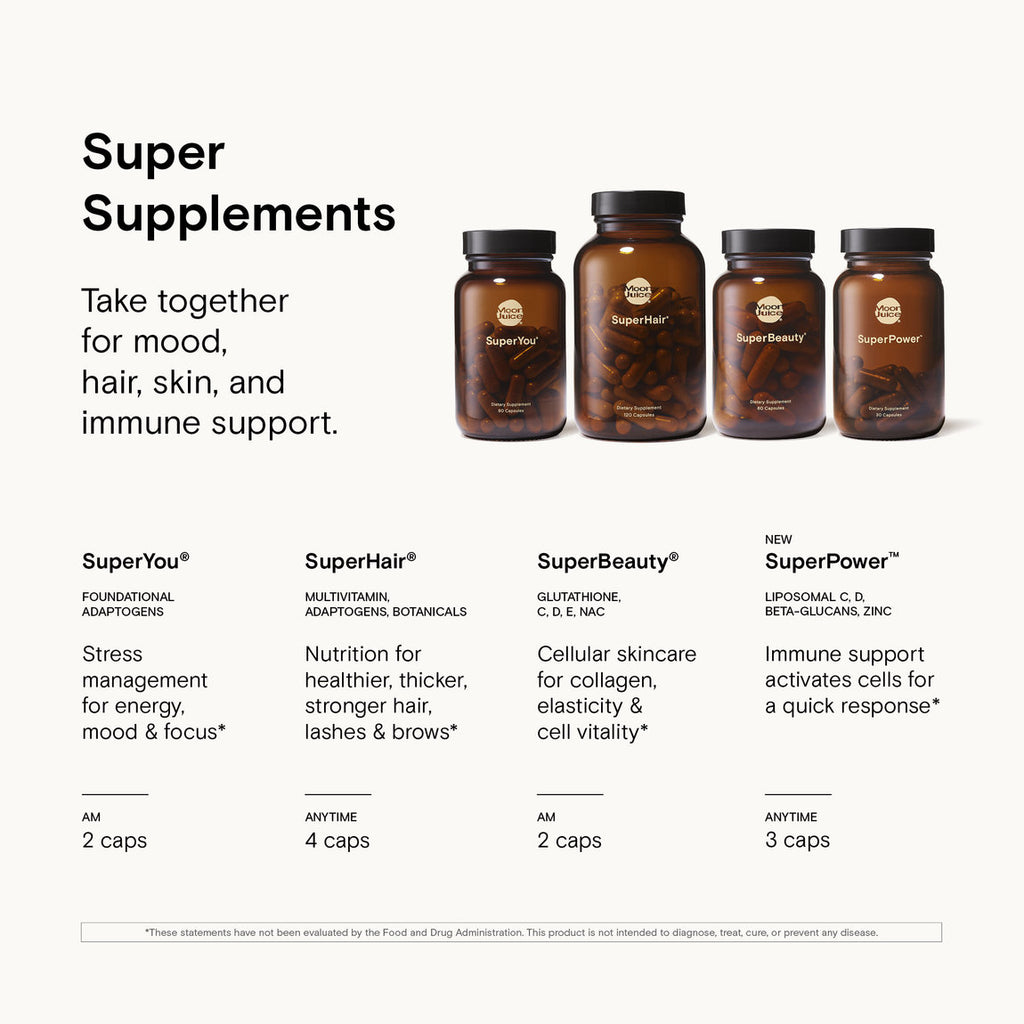 Moon Juice Super Supplements | Organic Adaptogens