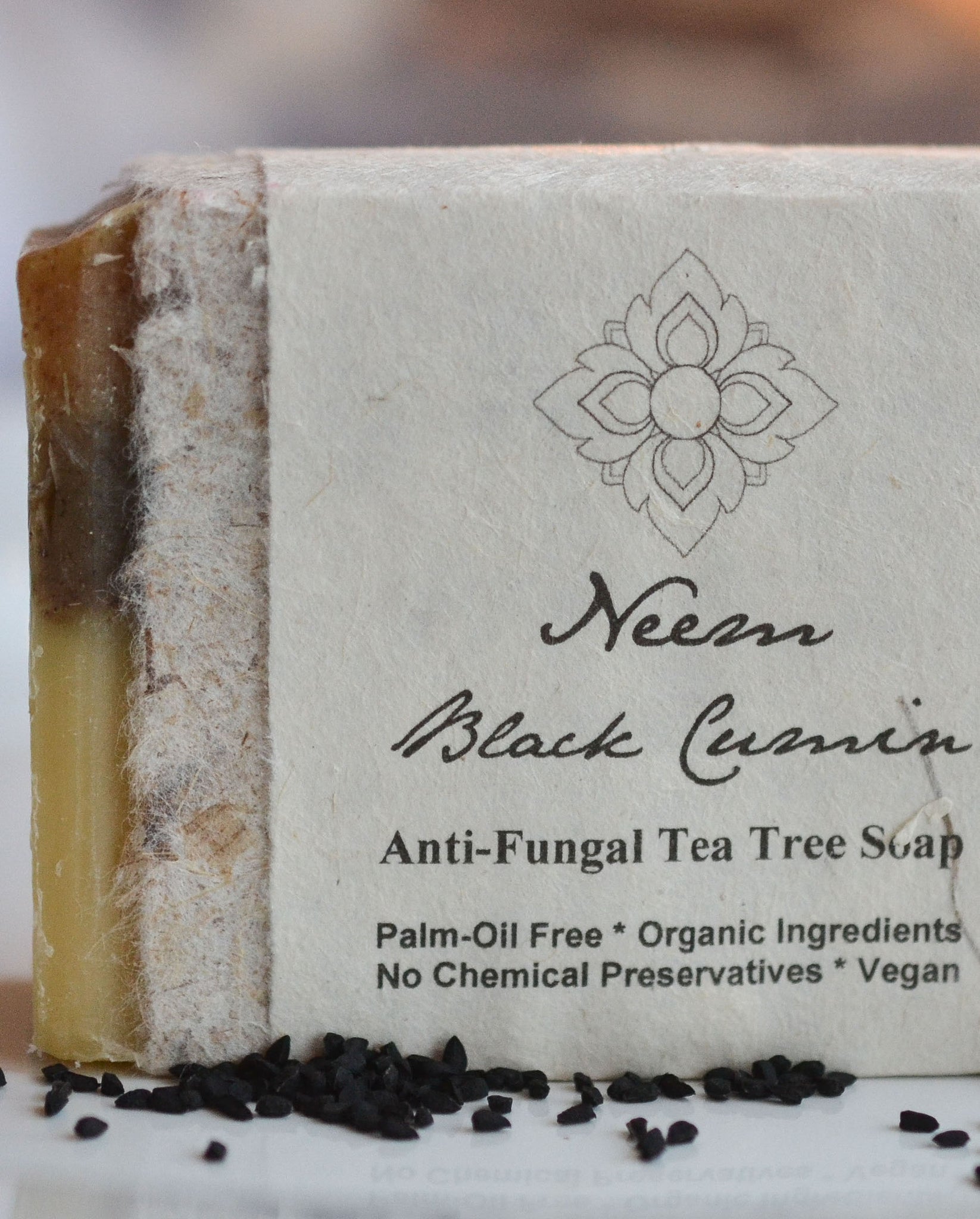 Unearth Malee Neem Black Cumin Anti-Fungal Tea Tree Organic Soap