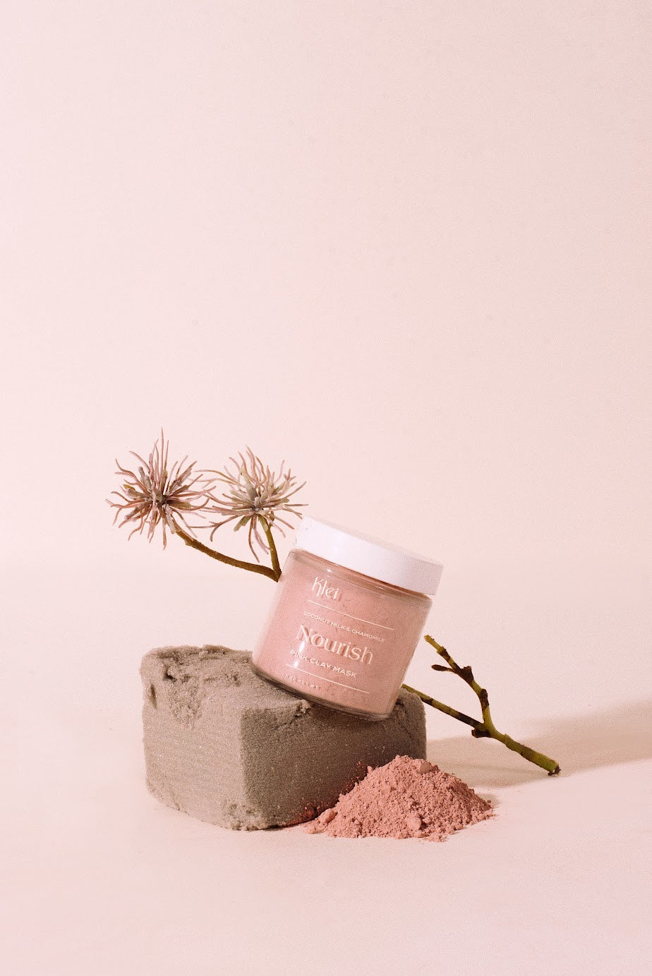 KLEI Beauty Nourish Coconut Milk & Chamomile Pink Clay Mask