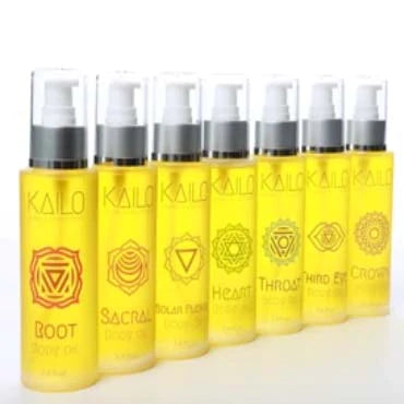 KAILO Organic Chakra Therapy Body Oils