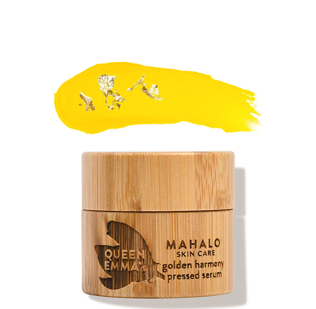 MAHALO Skin Care QUEEN EMMA’s golden harmony pressed serum