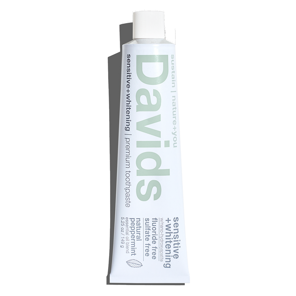 Davids | Premium Natural Toothpaste • Sensitive + Whitening