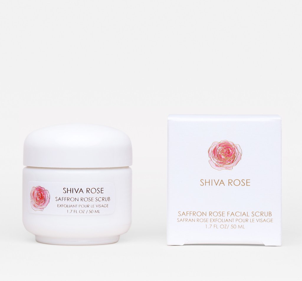 Shiva Rose Saffron Rose Facial Scrub