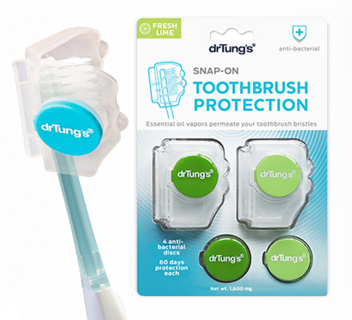DrTung's Snap-On Toothbrush Protection
