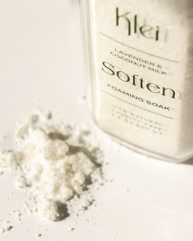 KLEI Beauty Soften Lavender & Coconut Milk Foaming Soak