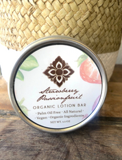 Unearth Malee Strawberry Passionfruit Organic Lotion Bar
