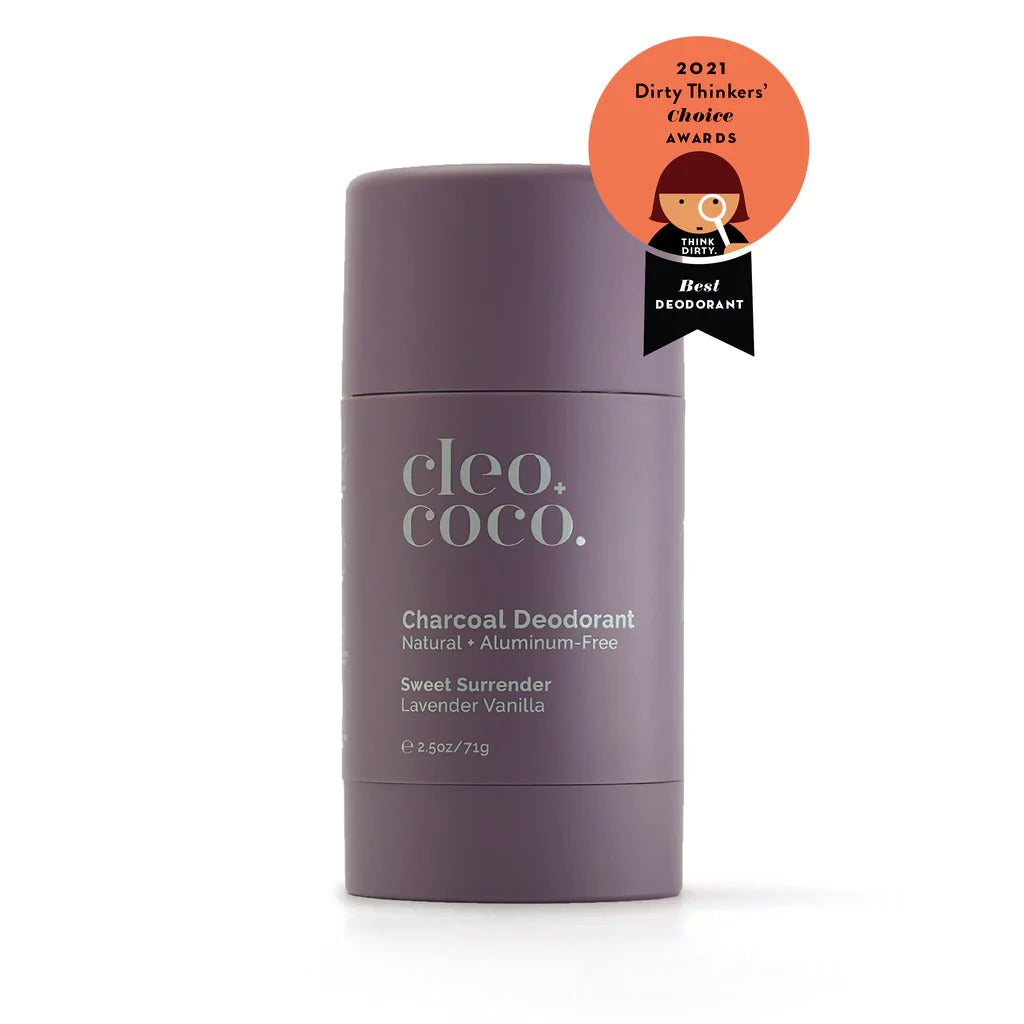 CLE0+COCO | CHARCOAL DEODORANT Sweet Surrender Lavender Vanilla