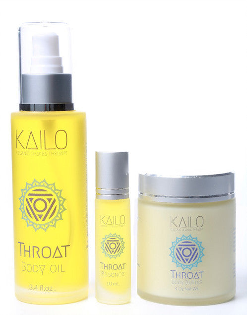 KAILO Organic Chakra Therapy Throat Collection