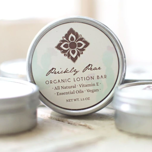Unearth Malee Prickly Pear Organic Lotion Bar