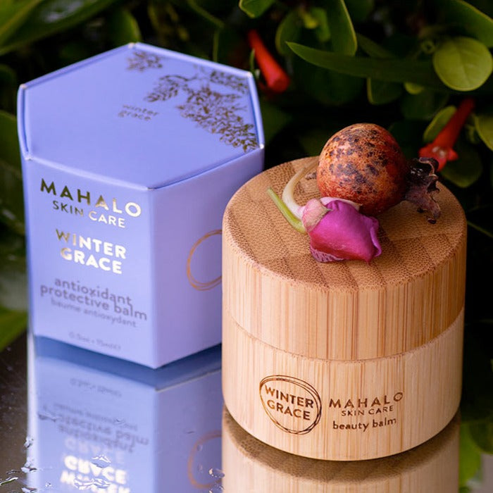 MAHALO Skin Care The WINTER GRACE antioxidant protecting balm